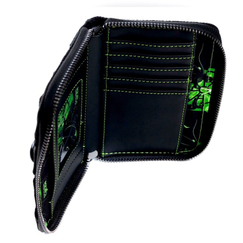 Loungefly -Star Wars Return Of The Jedi Luke Skywalker Wallet-6” W x 4” H x 1” D - Picture 6 of 7
